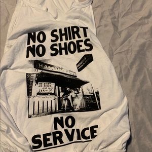 No Shirt No Shoes.. Chic Tank Top Sz M